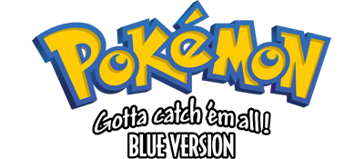 Pokemon Blue logo for GameBoy